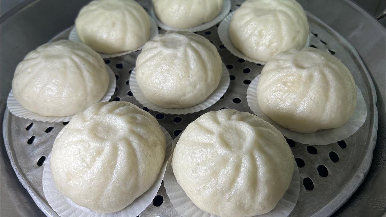 免揉面小菜包完整做法 | 新手零失败菜包食谱 | No-Knead Veggie Steamed Buns