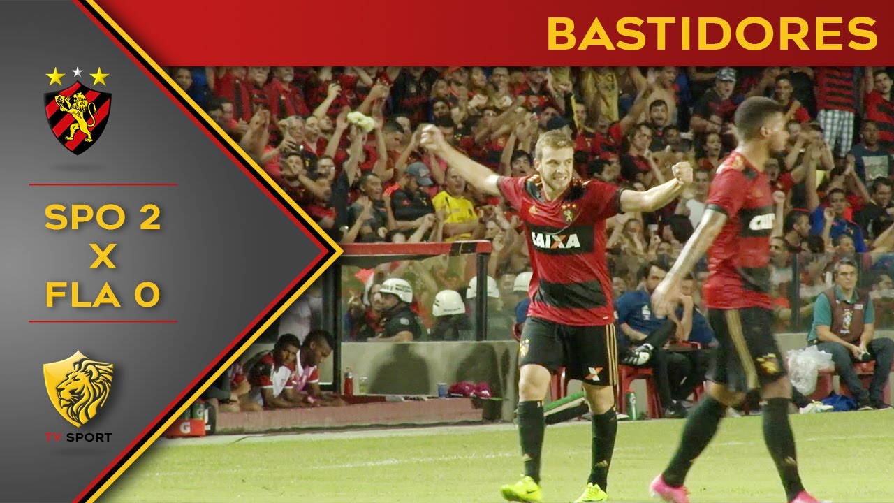 Bastidores da vitória do Sport sobre o Flamengo