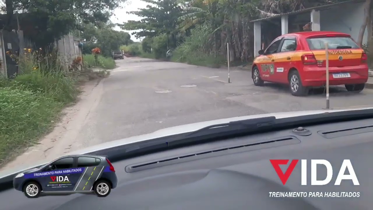 Prova Jardim Anhangá Detran RJ ( nova lei das auto escolas )
