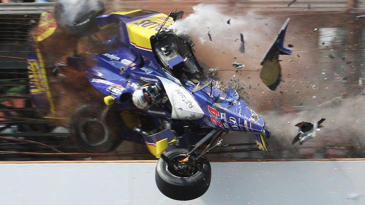 Indycar/Indy Lights Crash Compilation