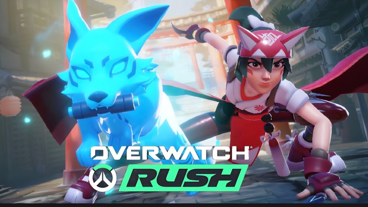 Overwatch Rush | Kiriko Gameplay