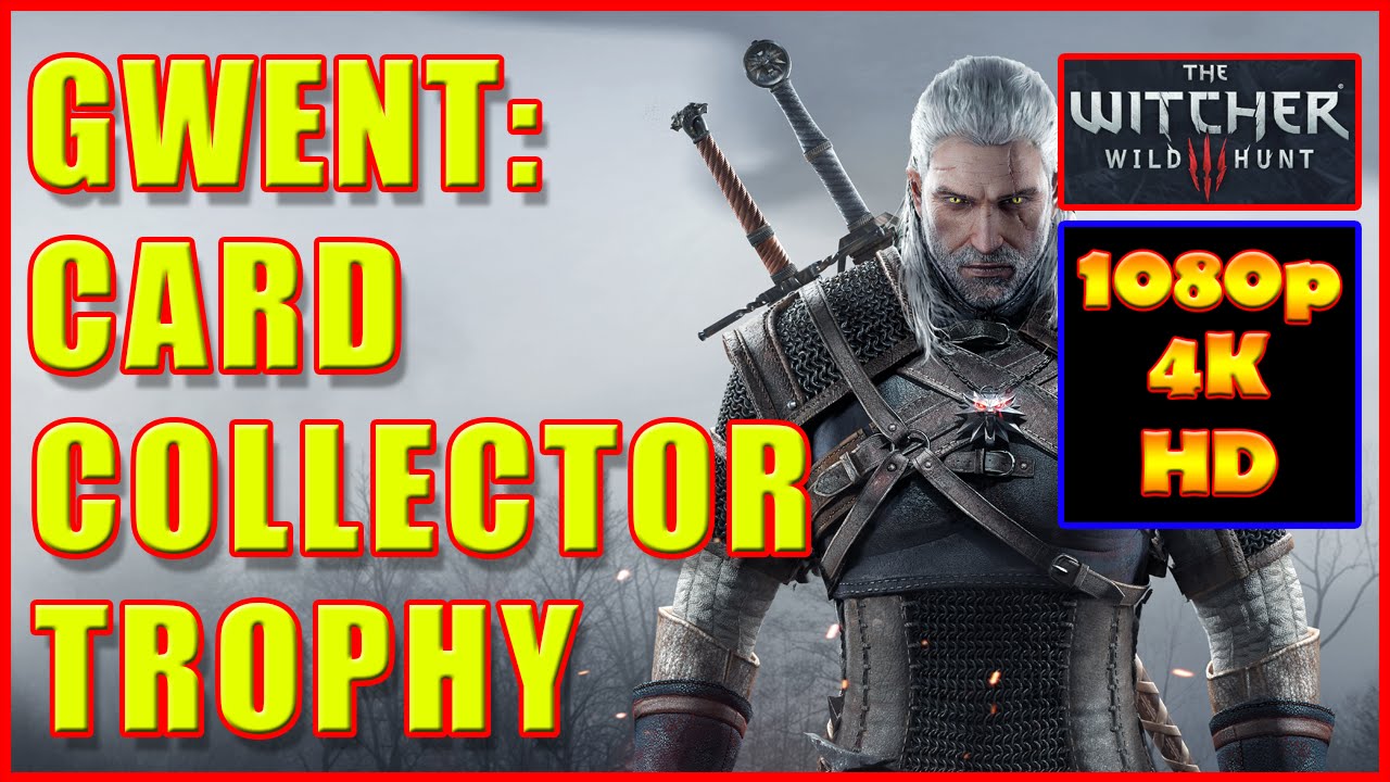 Witcher 3 - Gwent Card Collector Achievement Trophy