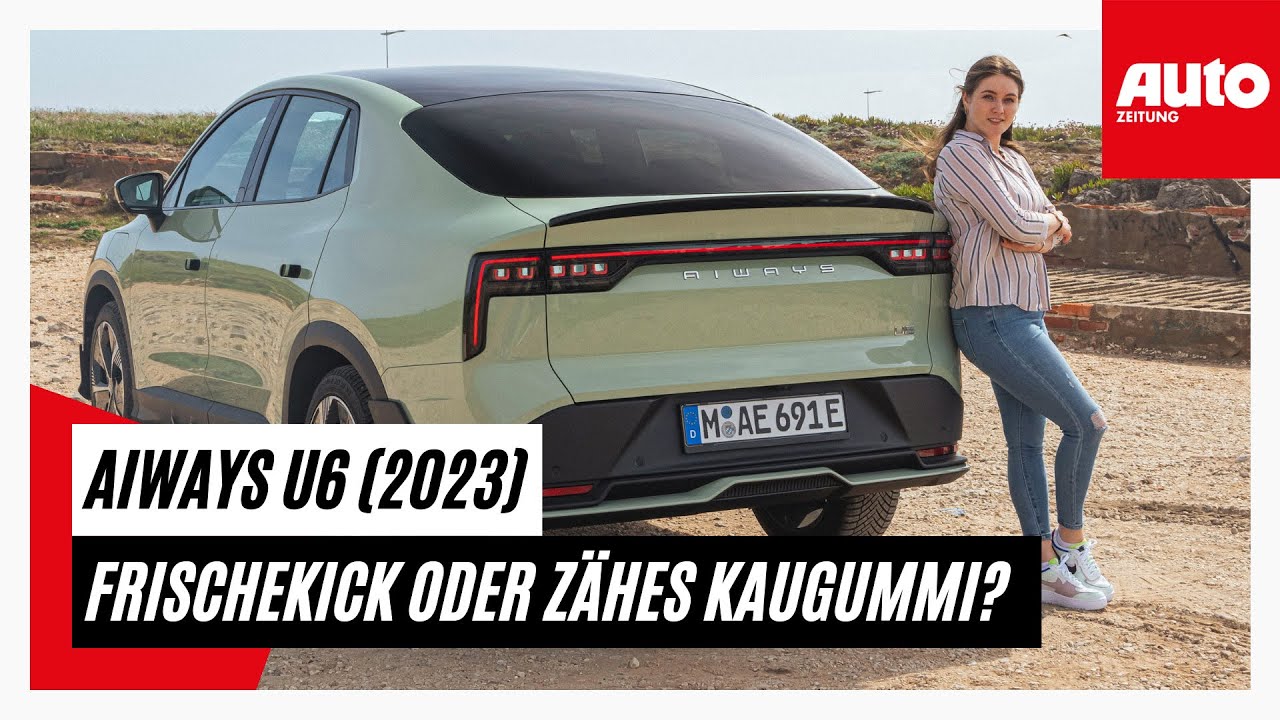Aiways U6 (2023): Wie gut ist das neue Elektro-SUV-Coupé? | AUTO ZEITUNG