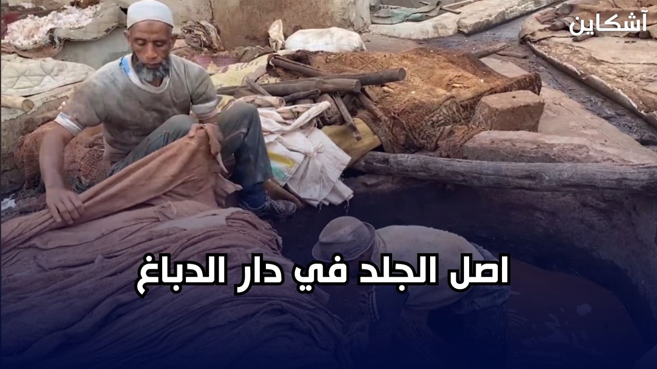 روح مراكش (8) اصل الجلد في دار الدباغ