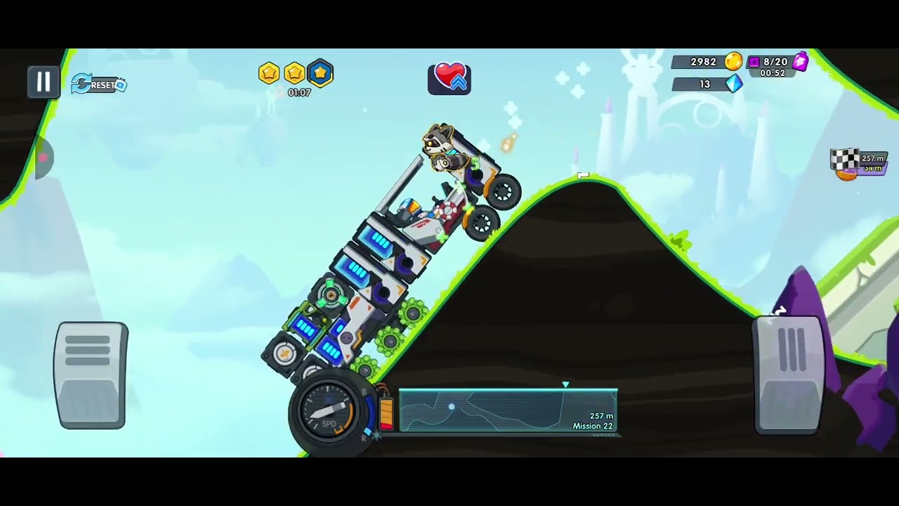 Main battle climb and racing part 1