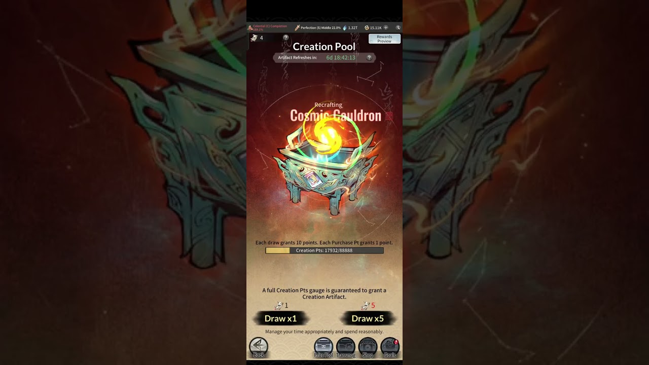 WILL WE EVER GET OUR COSMIC CAULDRON (TOTAL 200 TICKETS) (PART 3) | IDLE OVERMORTAL 