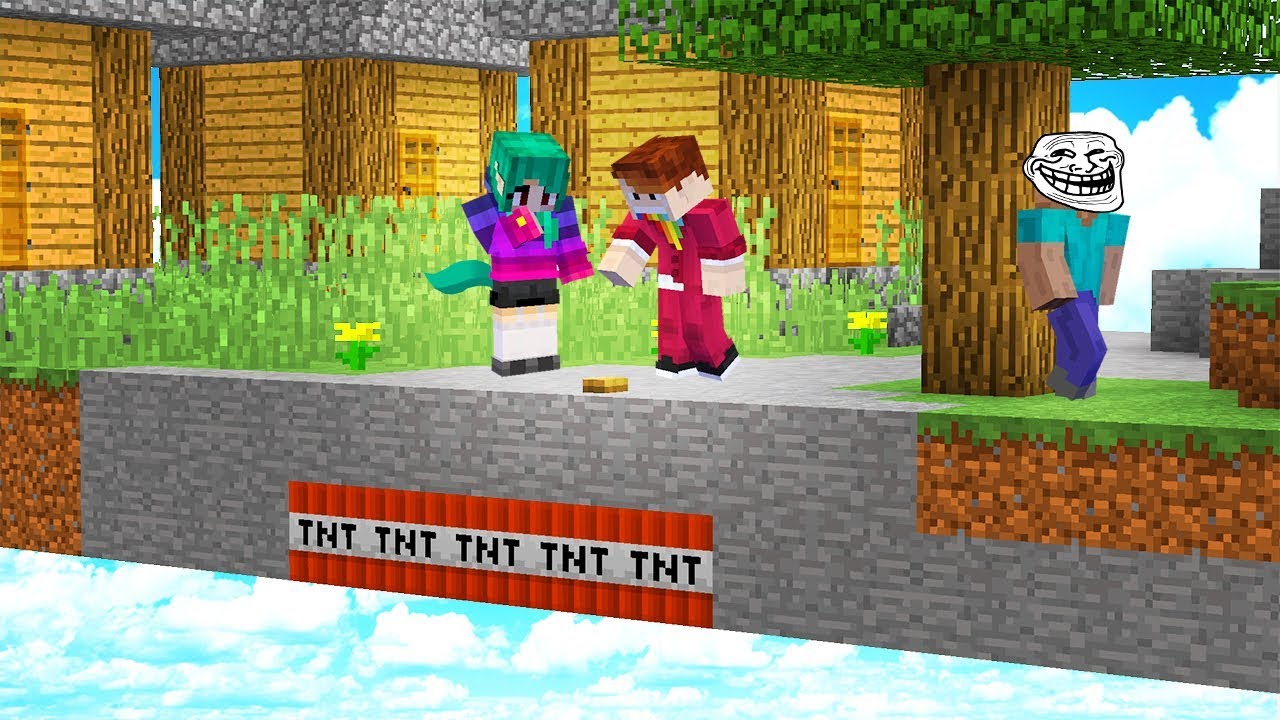 ZOSTALIŚMY STROLLOWANI PRZEZ WIDZA! 😡 - Minecraft | CZOKLET I GAENALI