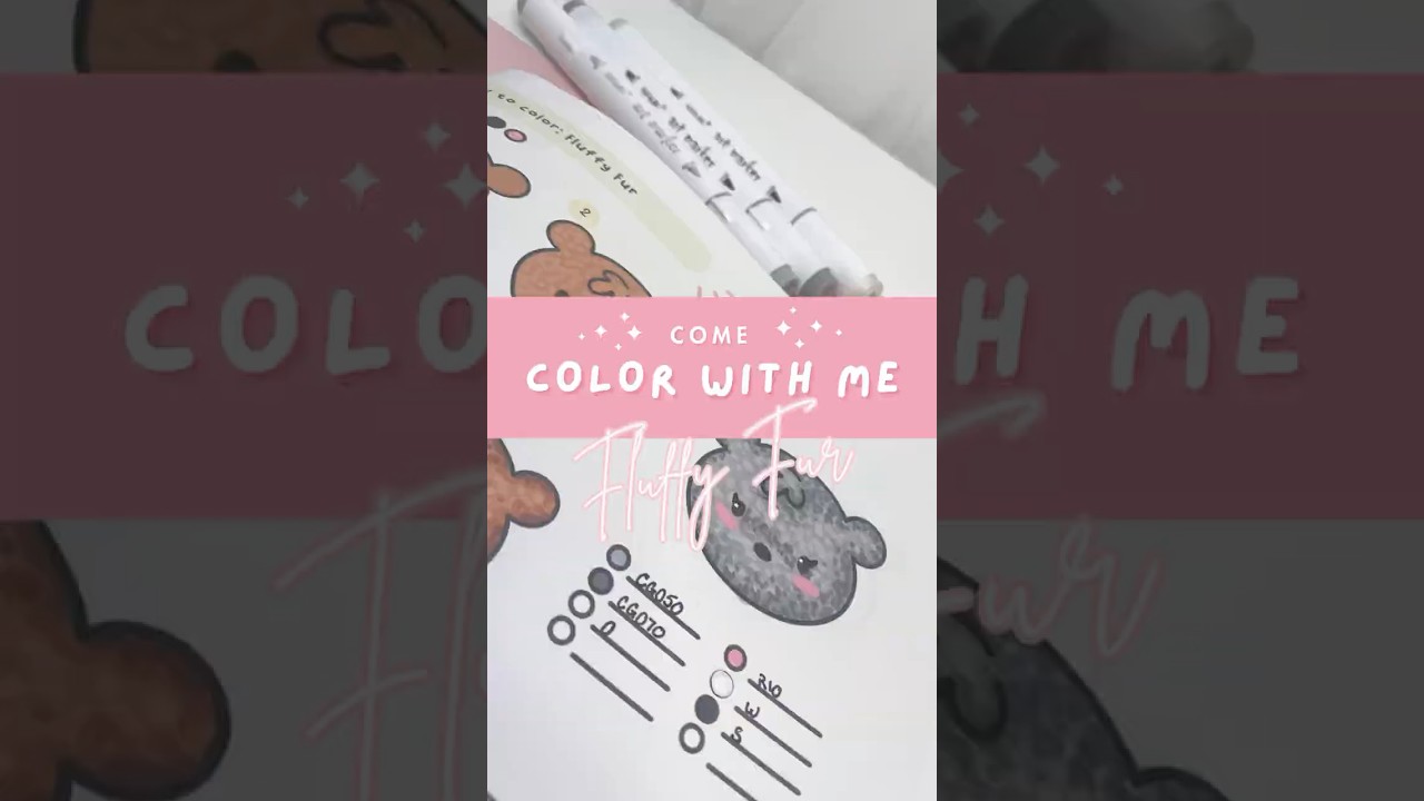 How to Use a Colorless Blender ✨ Fluffy Fur Tutorial with SFAIH Markers | Alcohol Marker Tips