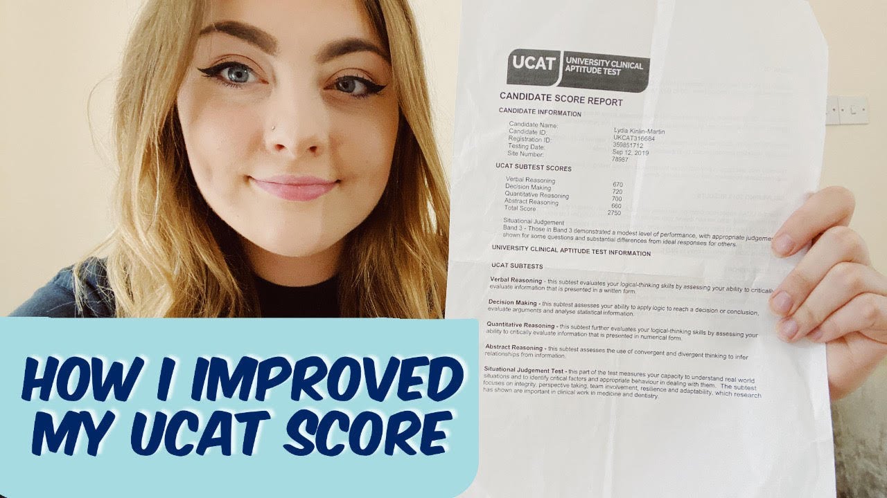 How I Improved My UCAT Score | My UCAT Experience