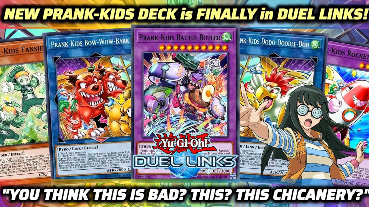 NEW PRANK-KIDS have COME to DUEL LINKS! Are they GOOD without Link 1? (Yeah, kinda)