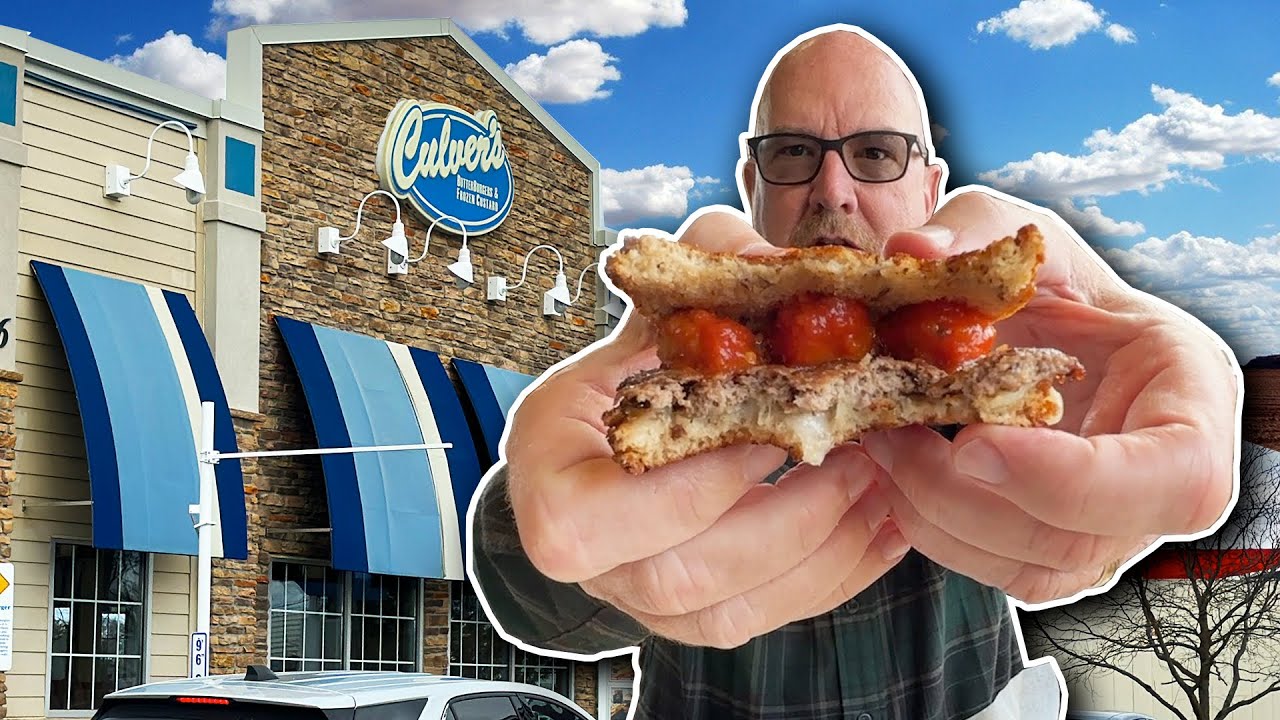 Моя жена впервые обедает в ресторане Culver's • Поездка в Цинциннати, штат Огайо