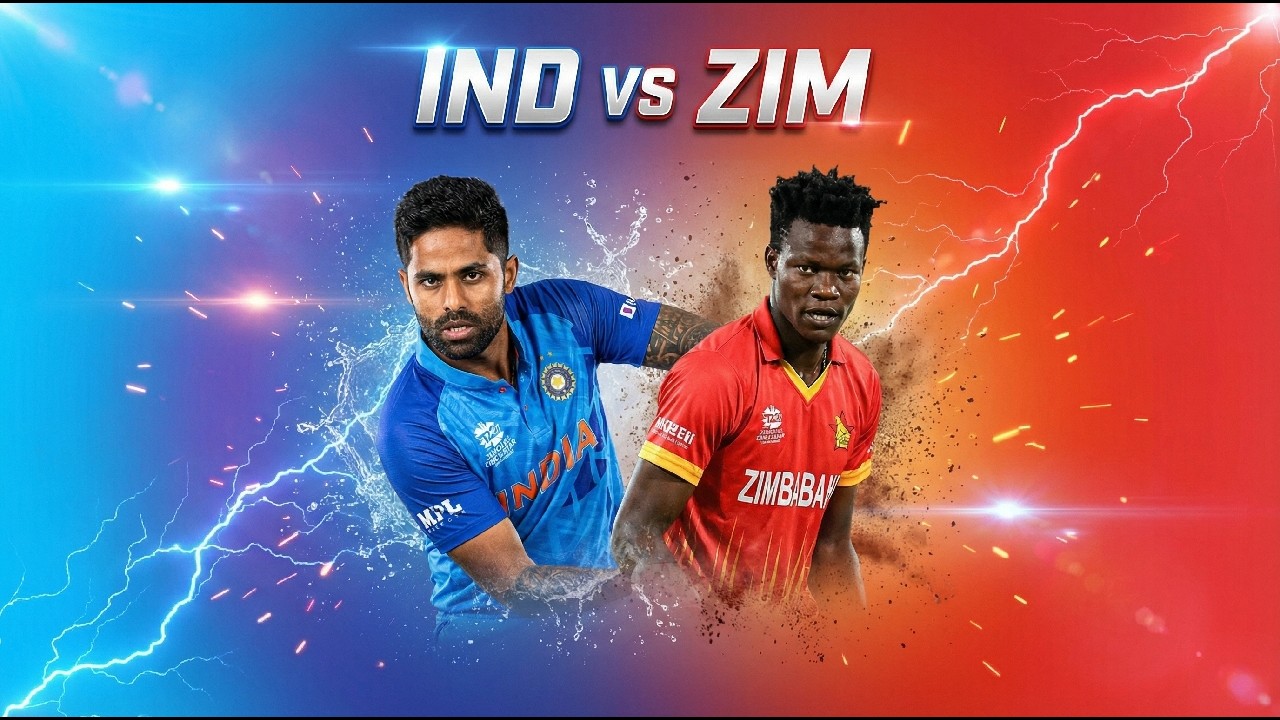 🔴 IND VS ZIM LIVE MATCH TODAY 🔥