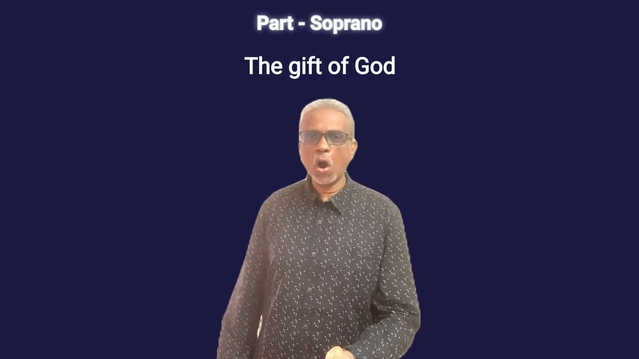 In grace the holy God |By Grace Are Ye Saved| Soprano Part | With Lyrics | Melodies for Him