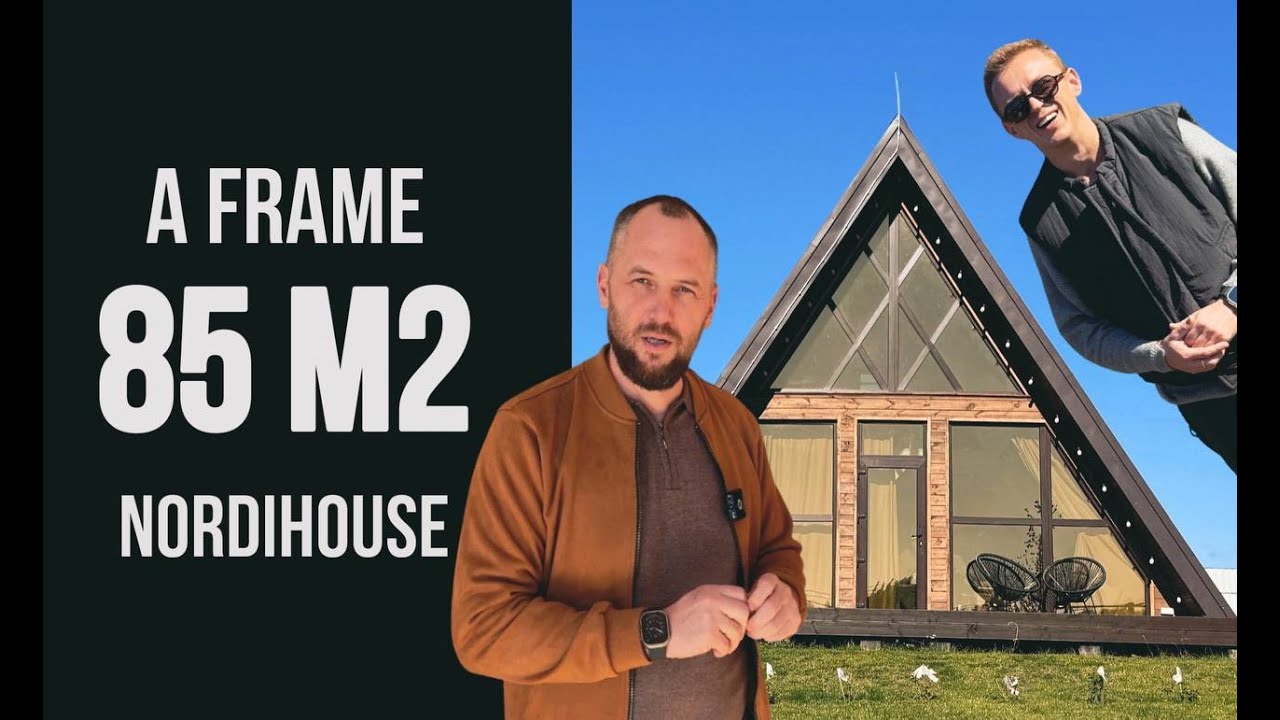Будинок A FRAME на 85 м2 | База відпочинку в селі | Інтервʼю з власником | NORDIHOUSE