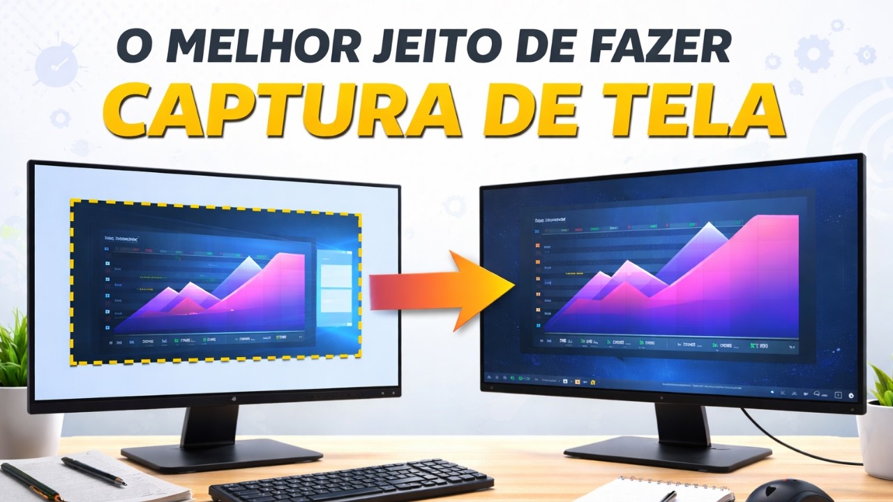 Capture de tela avançada no Windows  (Print Screen)