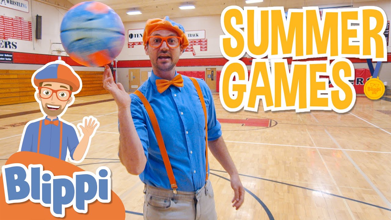 Blippi's Summer Games Movie Special! | Learn About Sports For Kids | Educational Videos For Toddlers