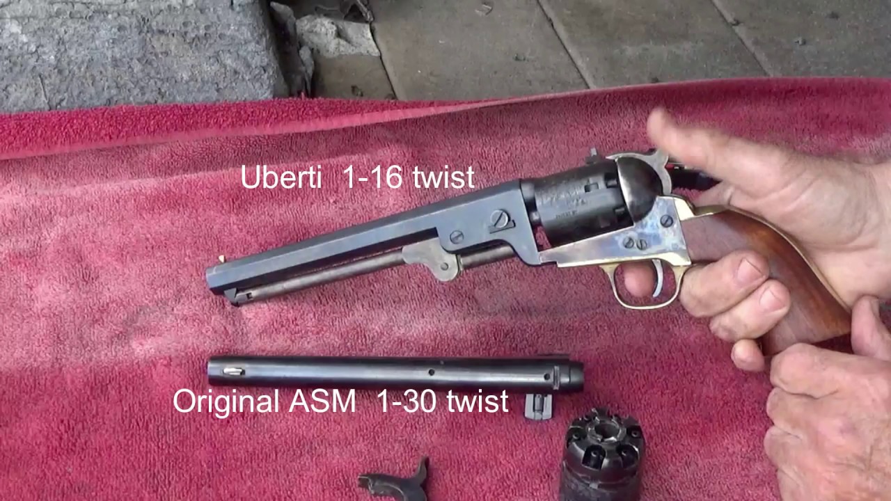 Improving accuracy with a 1851 Uberti fast twist barrel in my ASM using BlackMZ substitute powder