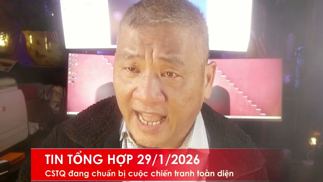 TIN TỔNG HỢP 29/1/2026: Ngũ Giác Đài: CSTQ đang chuẩn bị huy động cho cuộc chiến toàn diện với Mỹ