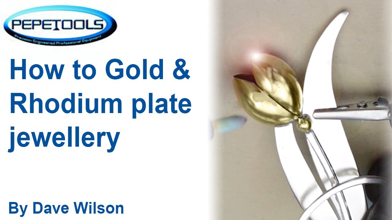 How to Gold & Rhodium Plate Jewellery with the Pepetools Pen Plater
