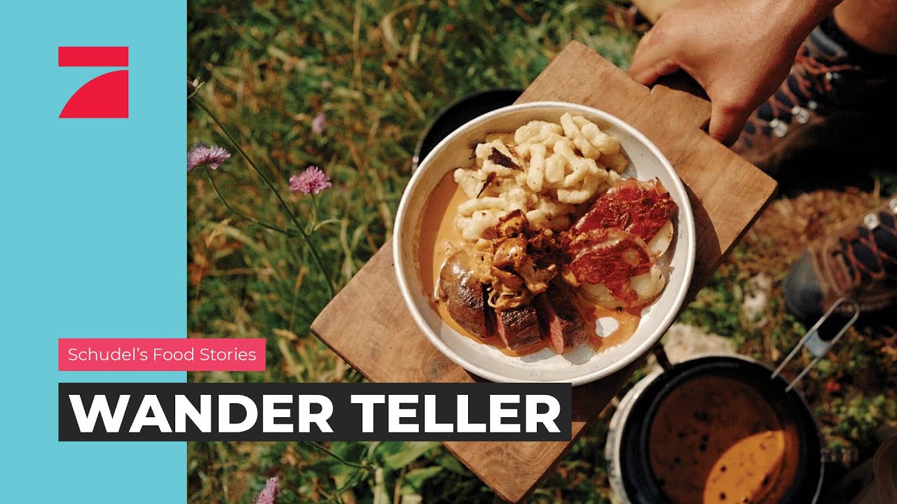 Wander Teller - Frische Spätzli auf der Schnyige Platte | Rezept | Schudel's Food Stories