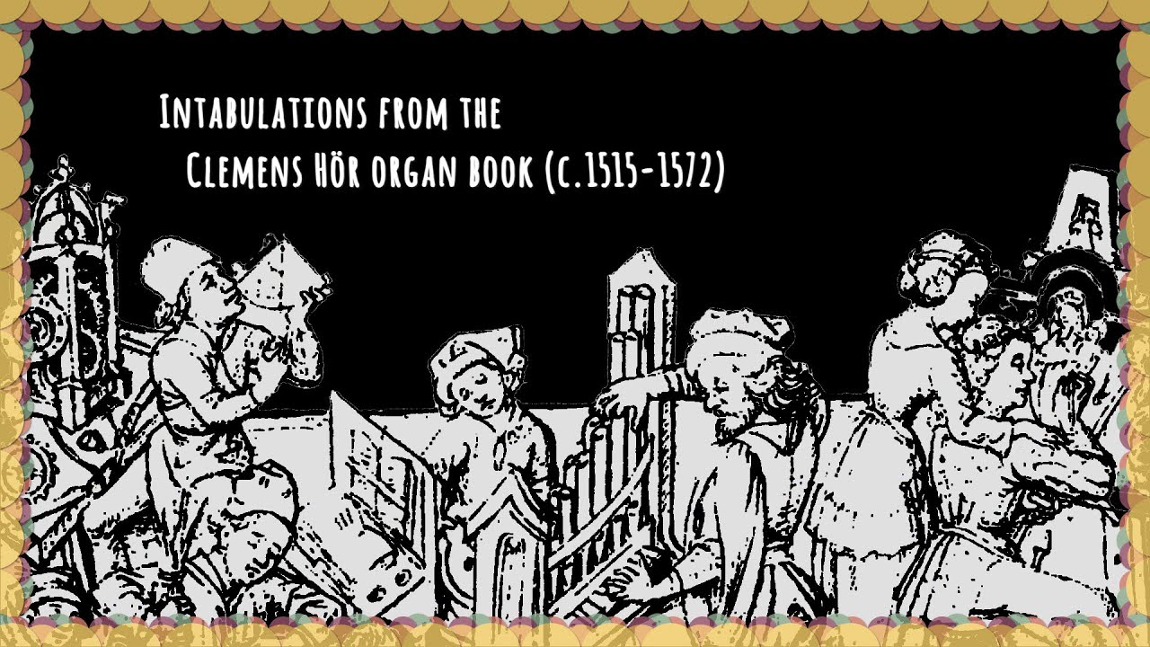 INTABULATIONS FROM THE CLEMENS HÖR ORGAN BOOK - Fred G. Pisecki, organ sample set