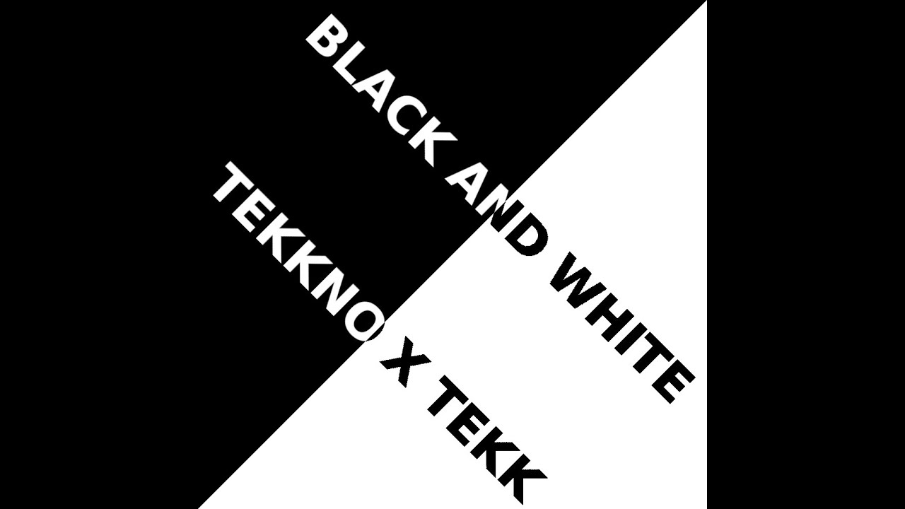 BLACK AND WHITE - TEKKNO X TEKK (LIVE)