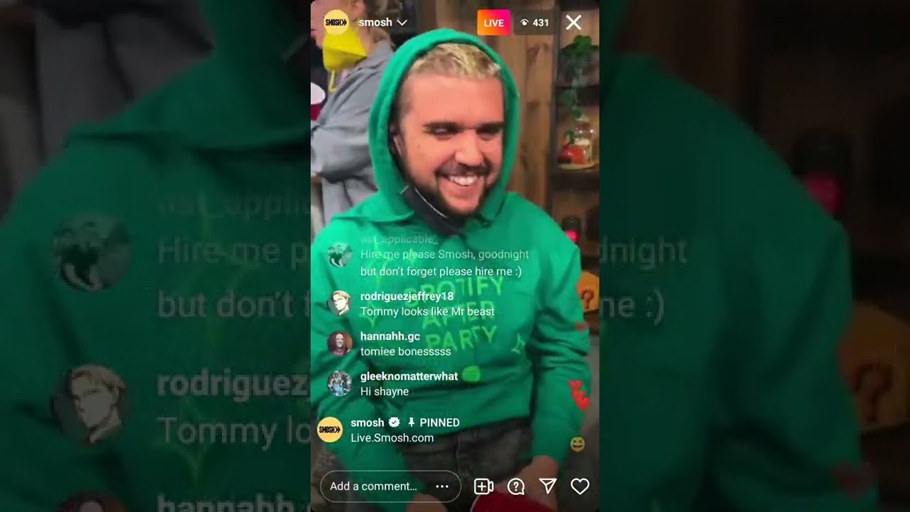 Smosh Instagram Live 2nd stream of 06/29/22 - BTS of UTI Rehearsal