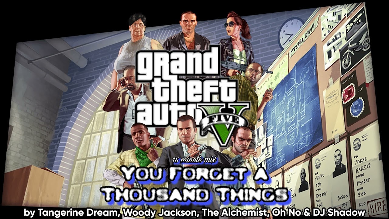 GTA5, You Forget a Thousand Things - (Jewel Store Heist/Wanted) - 15 minute remix