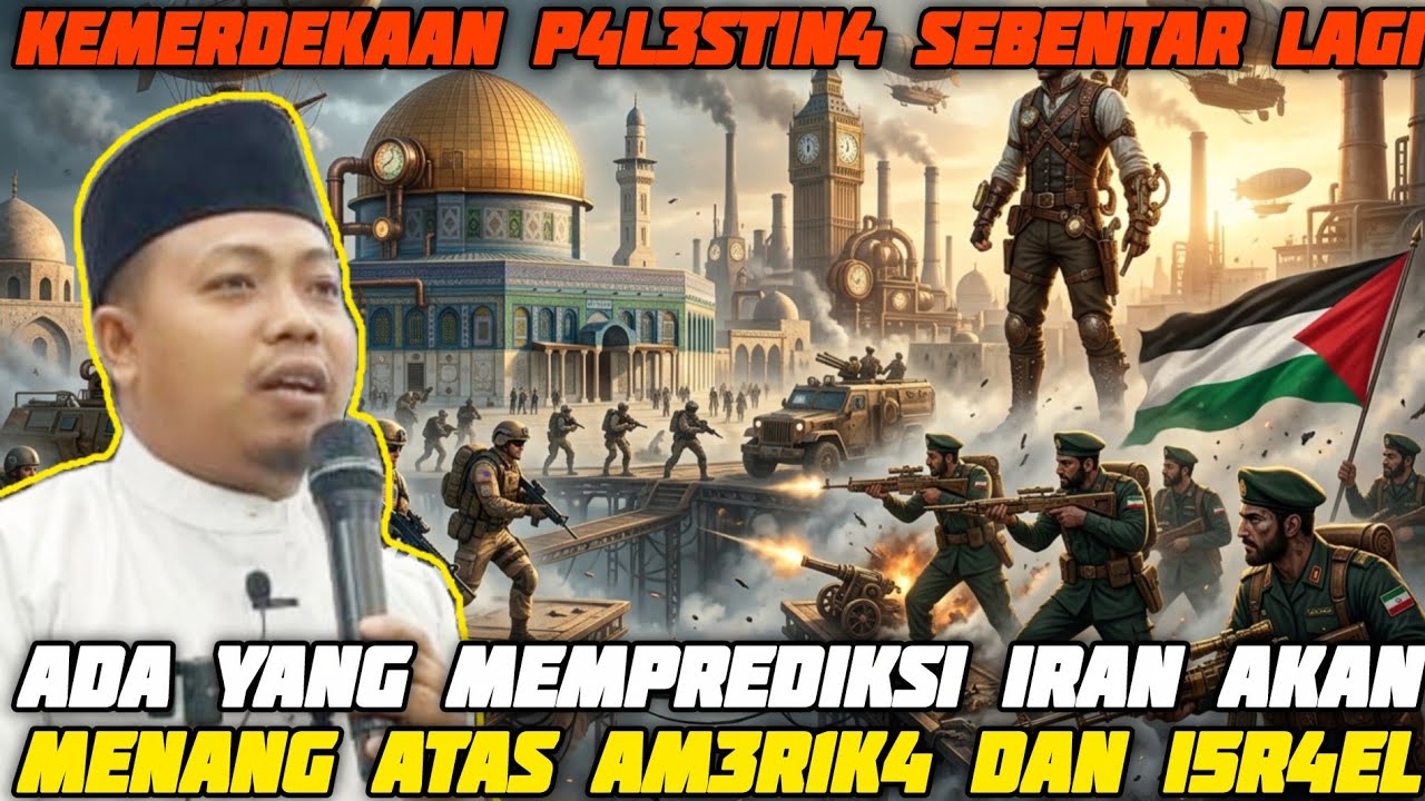 🔴 VIRALKAN ‼️ADA YANG MEMPREDIKSI IRAN AKAN MENANG ATAS AM3R1K4 DAN I5R4EL | Ust Muhammad Ridwan