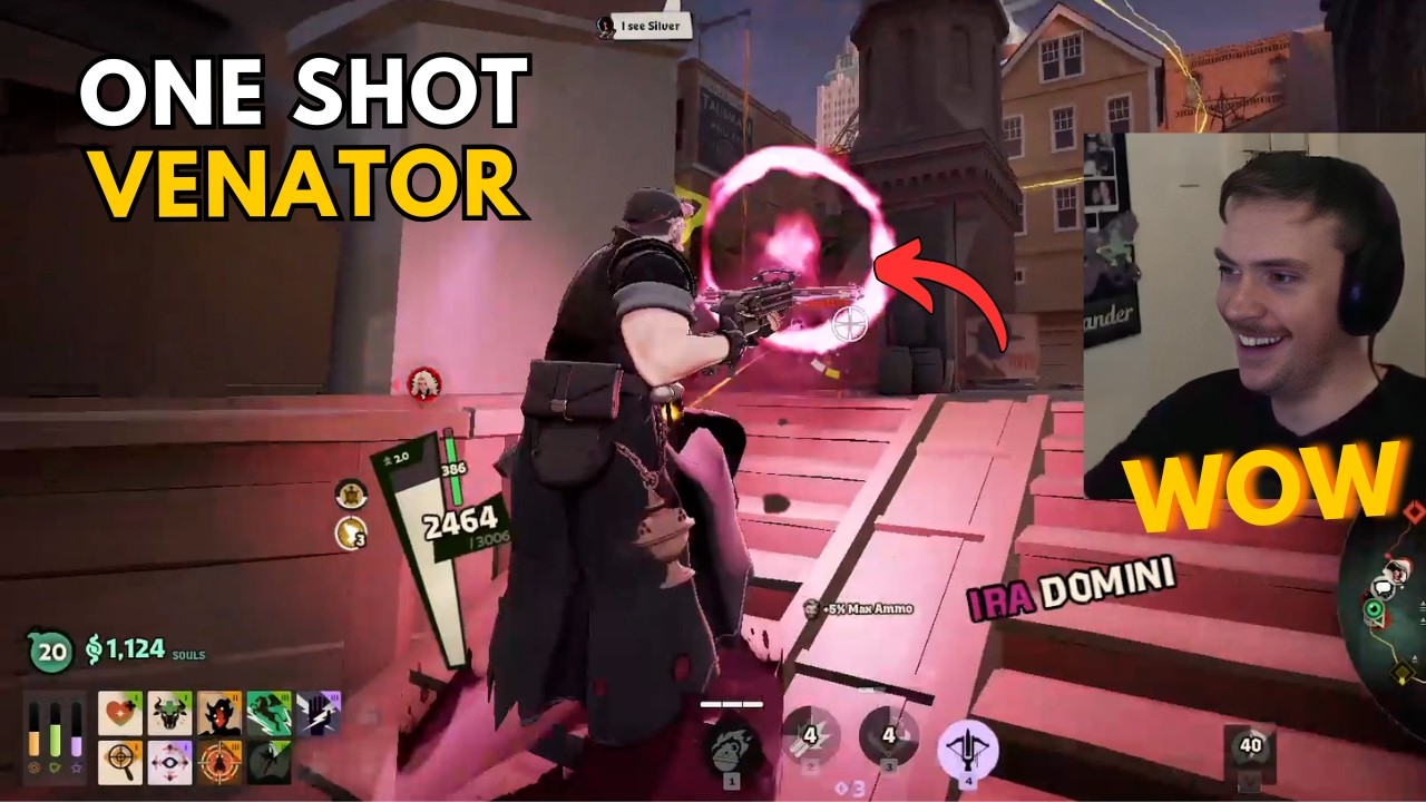 Venator One Shot Man - Deadlock Highlights Ep 456
