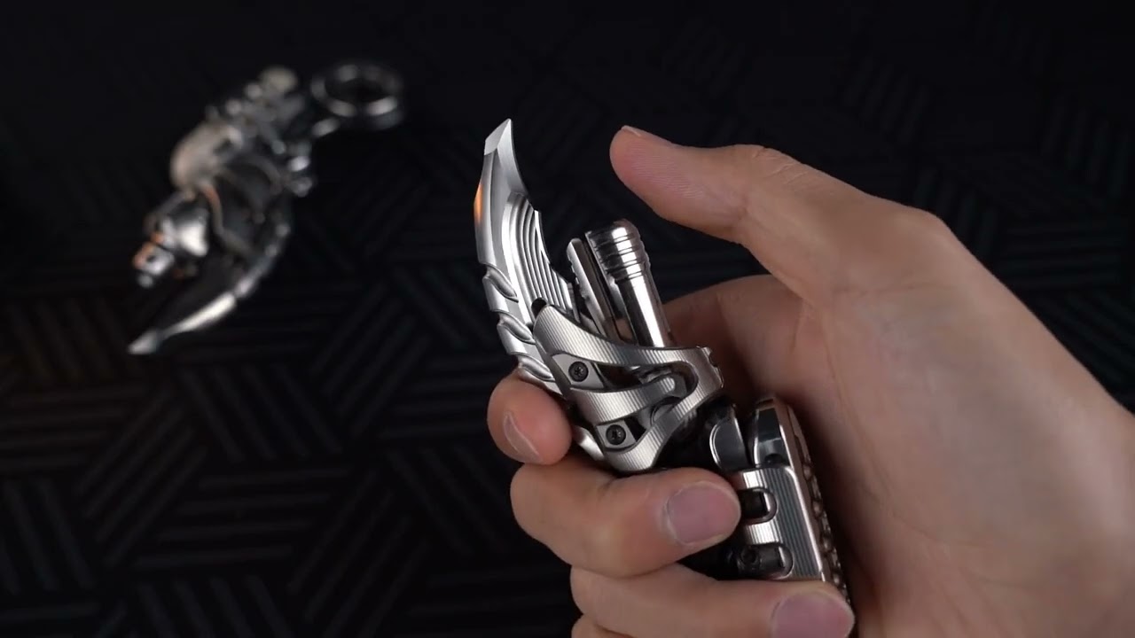 Thẻ Đẩy EDC Tactics Giảm Stress ParaSkeleton Zircon by Wanwu Studio | ideashop