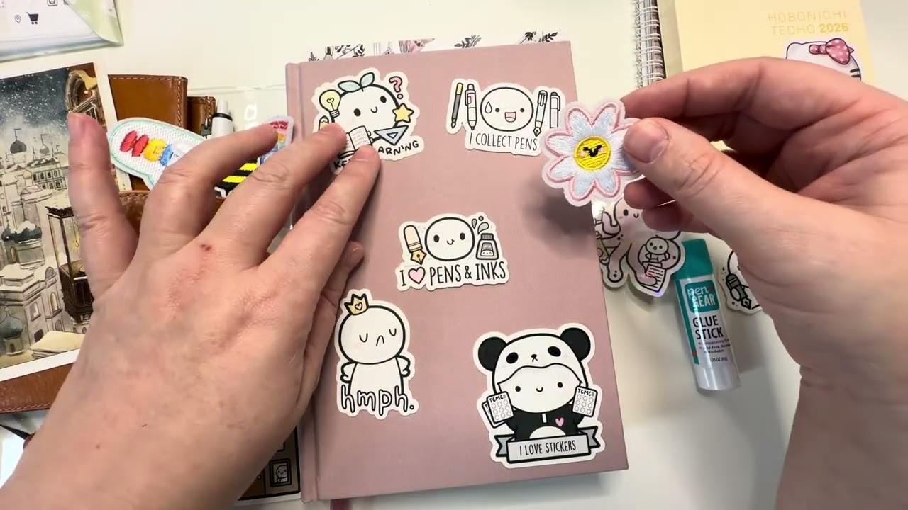 🥰Decorate my 2026 Planner a5 Sterling Ink Complete Planner and my A6 Hobonichi Techo PART 1