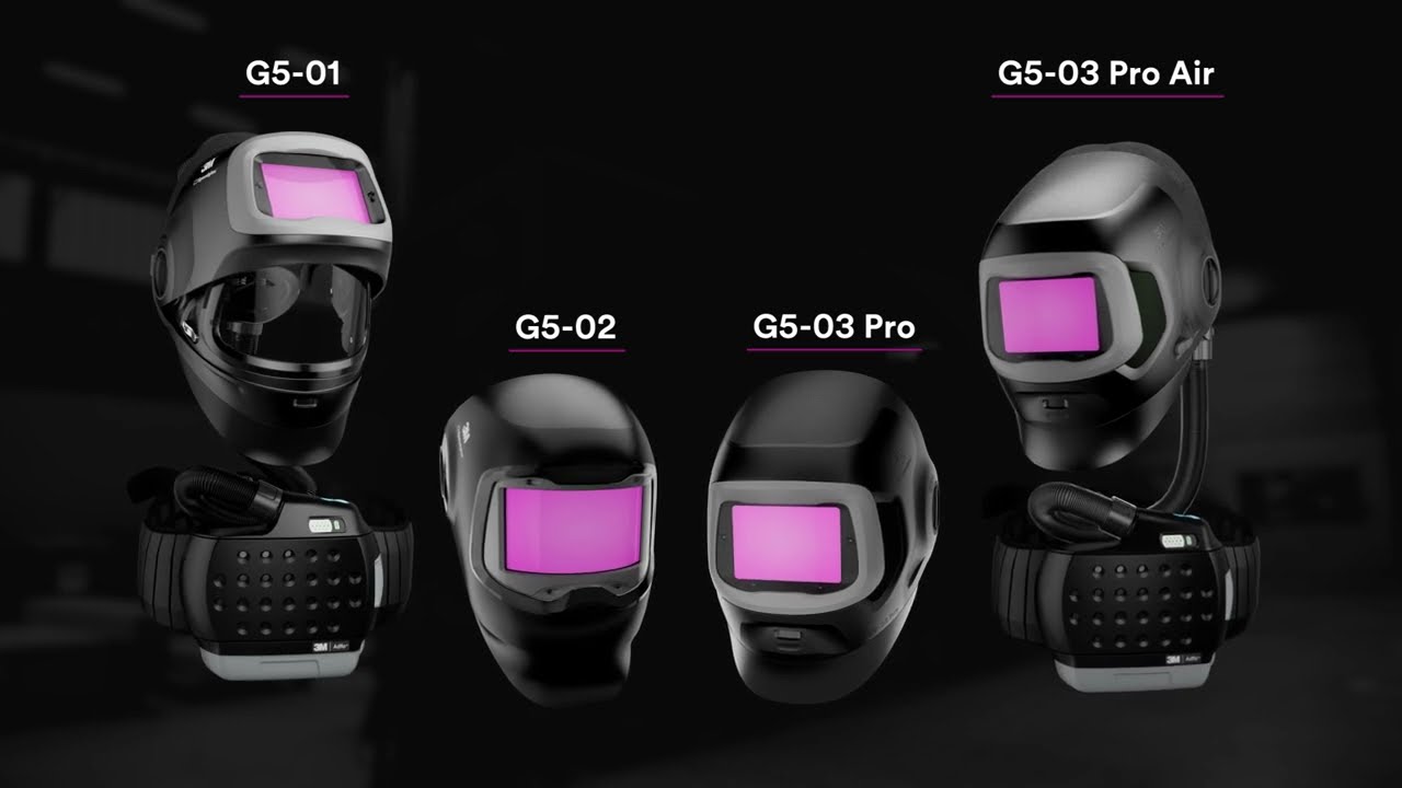 Introducing the 3M™ Speedglas™ G5-03 Pro Welding Helmet Series!