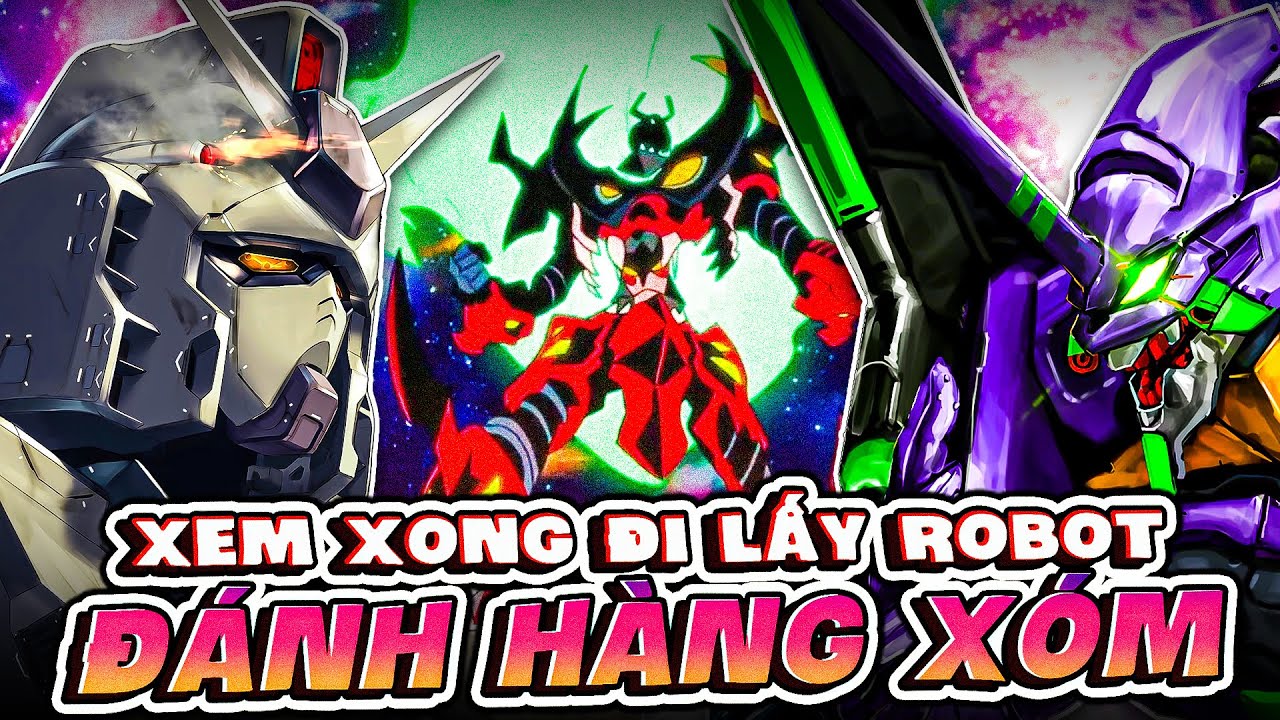 XẾP HẠNG 30 BỘ ANIME MECHA TỪ DỞ ĐẾN HAY NHẤT