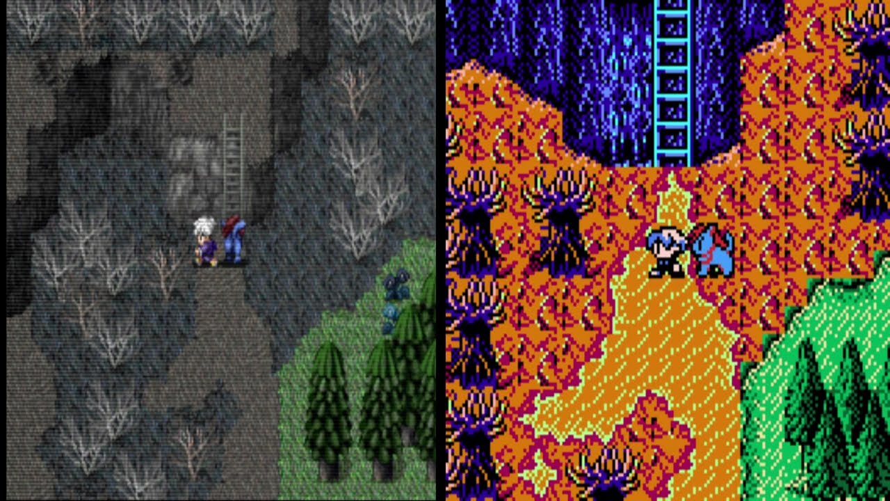 SMT Devil Children Black / Red Book: PSX and GBC comparisons