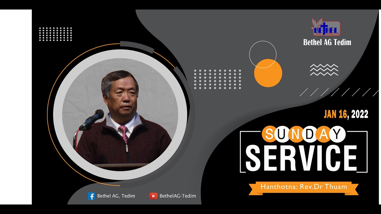 SUNDAY SERVICE | Rev. Dr. Thuam | Jan 16, 2022