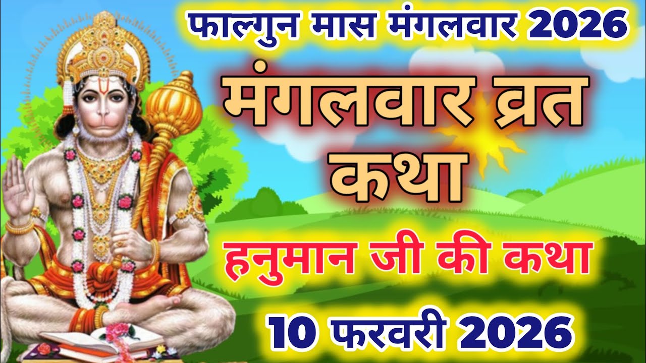 Mangalwar Vrat Katha | मंगलवार व्रत कथा | Mangalwar Vrat ki Kahani |Hanumanji ki katha budhwa mangal