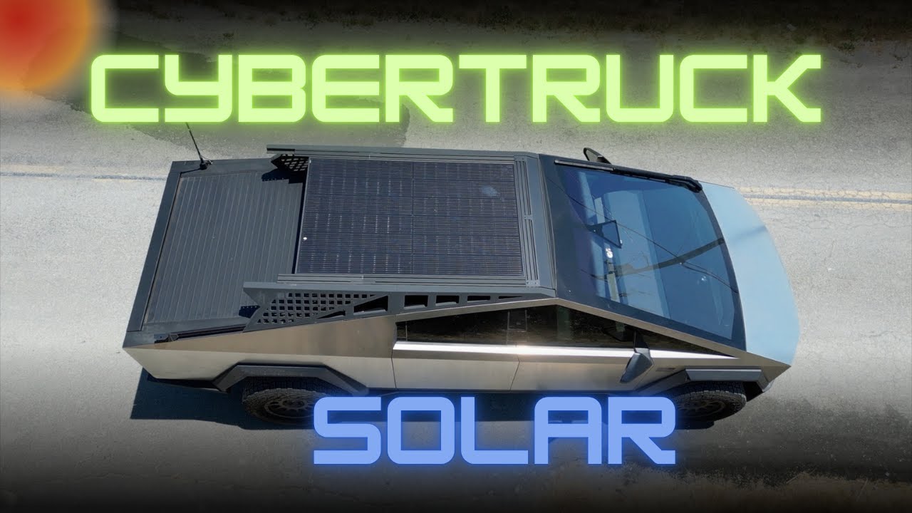 Cybertruck Off Grid Solar + Battery: подробный разбор конструкции