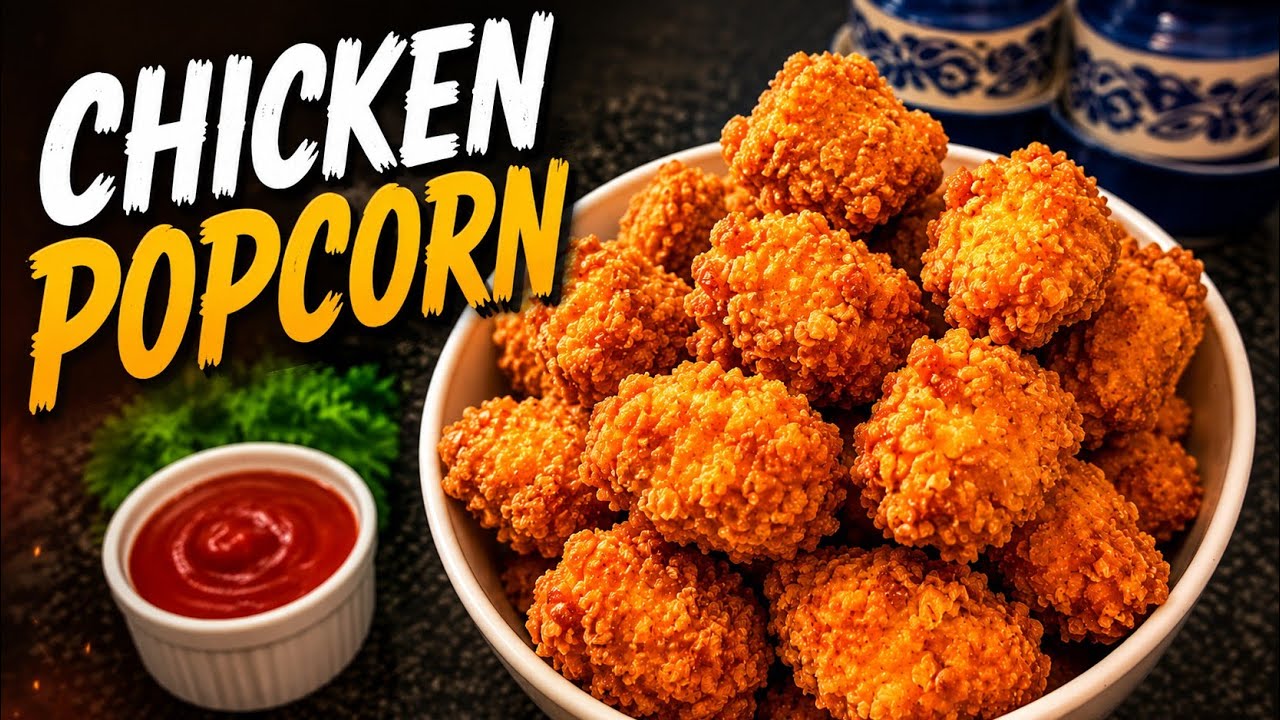 KFC Style Chicken Popcorn - Homemade & Better!