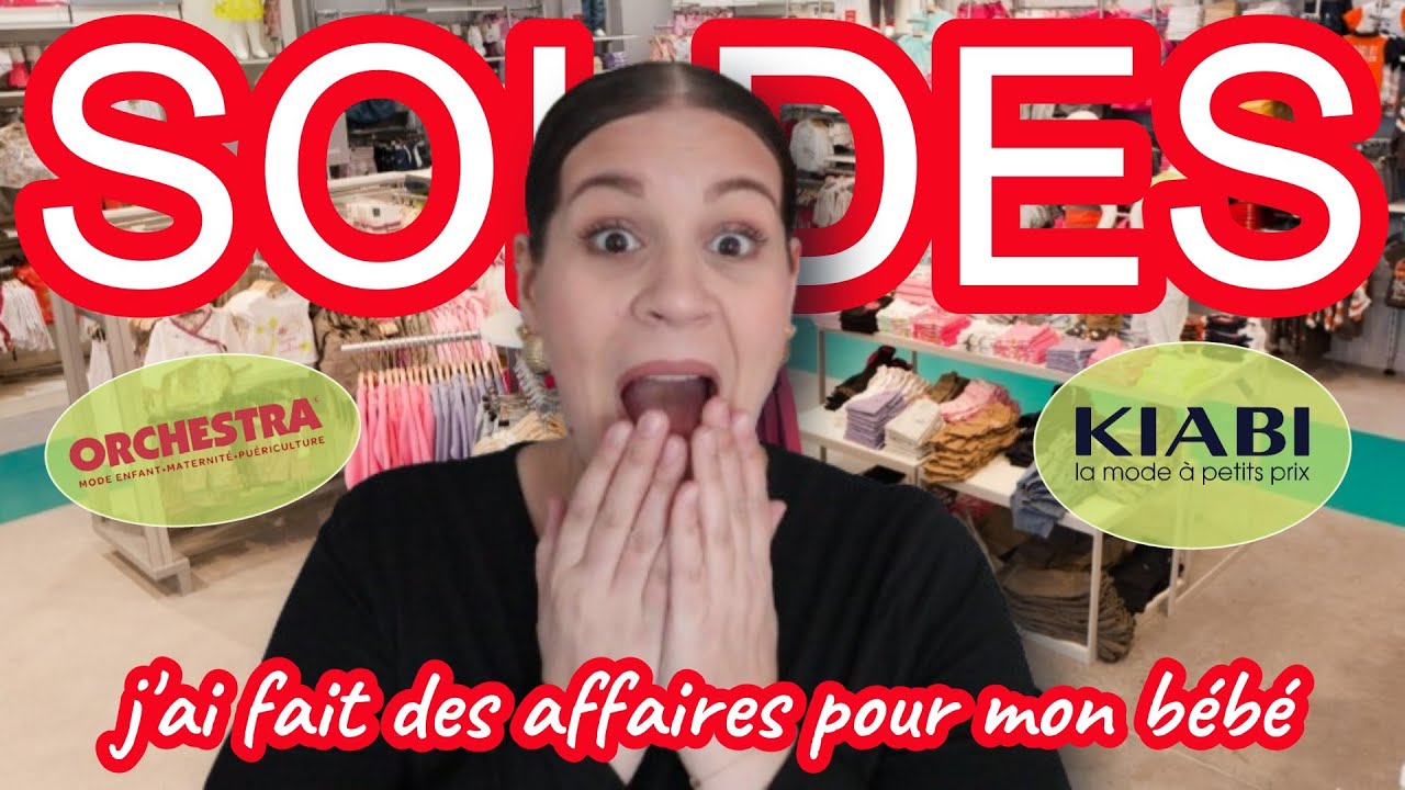 *SOLDES* 🐻👶🏽craquage pour b&eacute;b&eacute; chez KIABI et ORCHESTRA