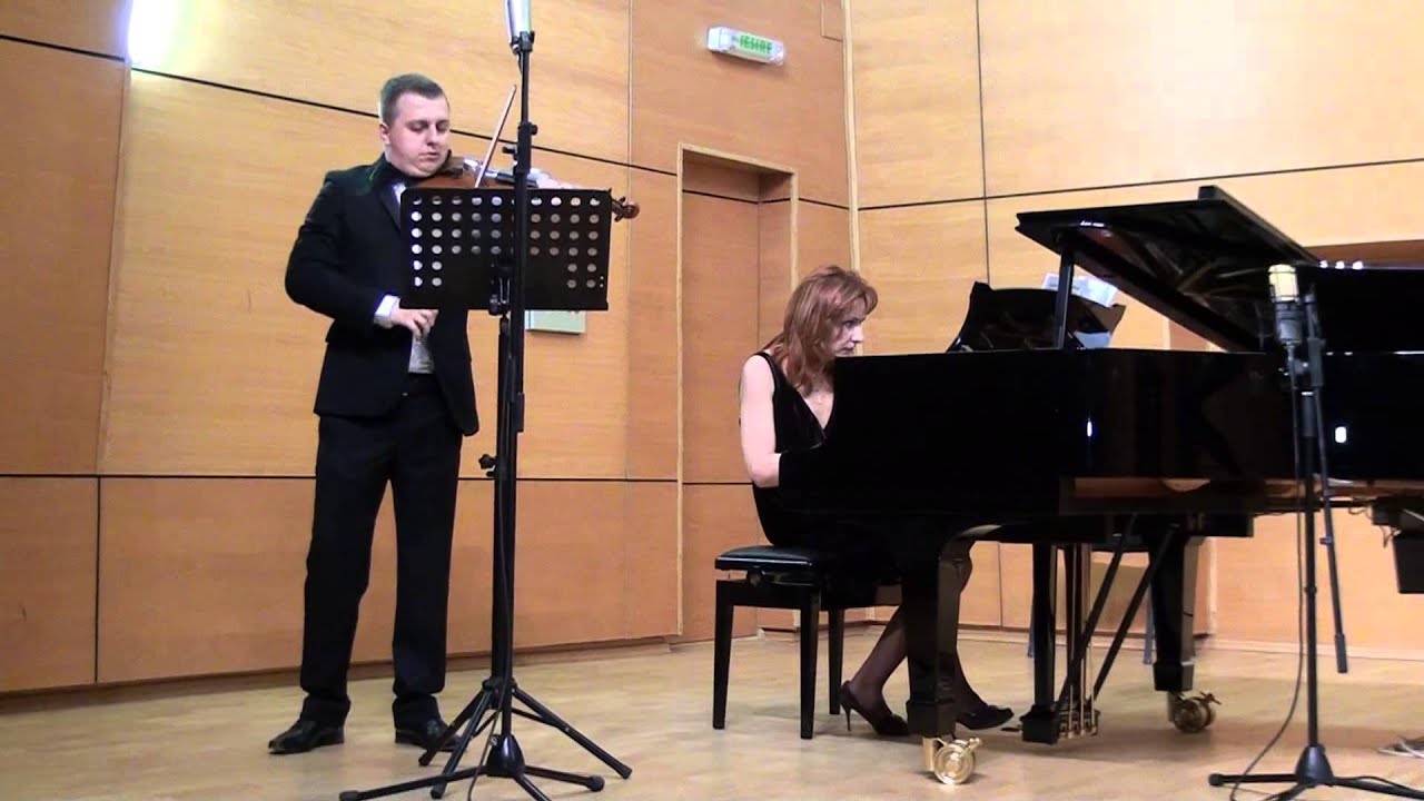 Tudor Ciortea - Suita pe teme populare din Bihor pt vioara si pian, Lucian Reuţ, Recital 26.03.2013