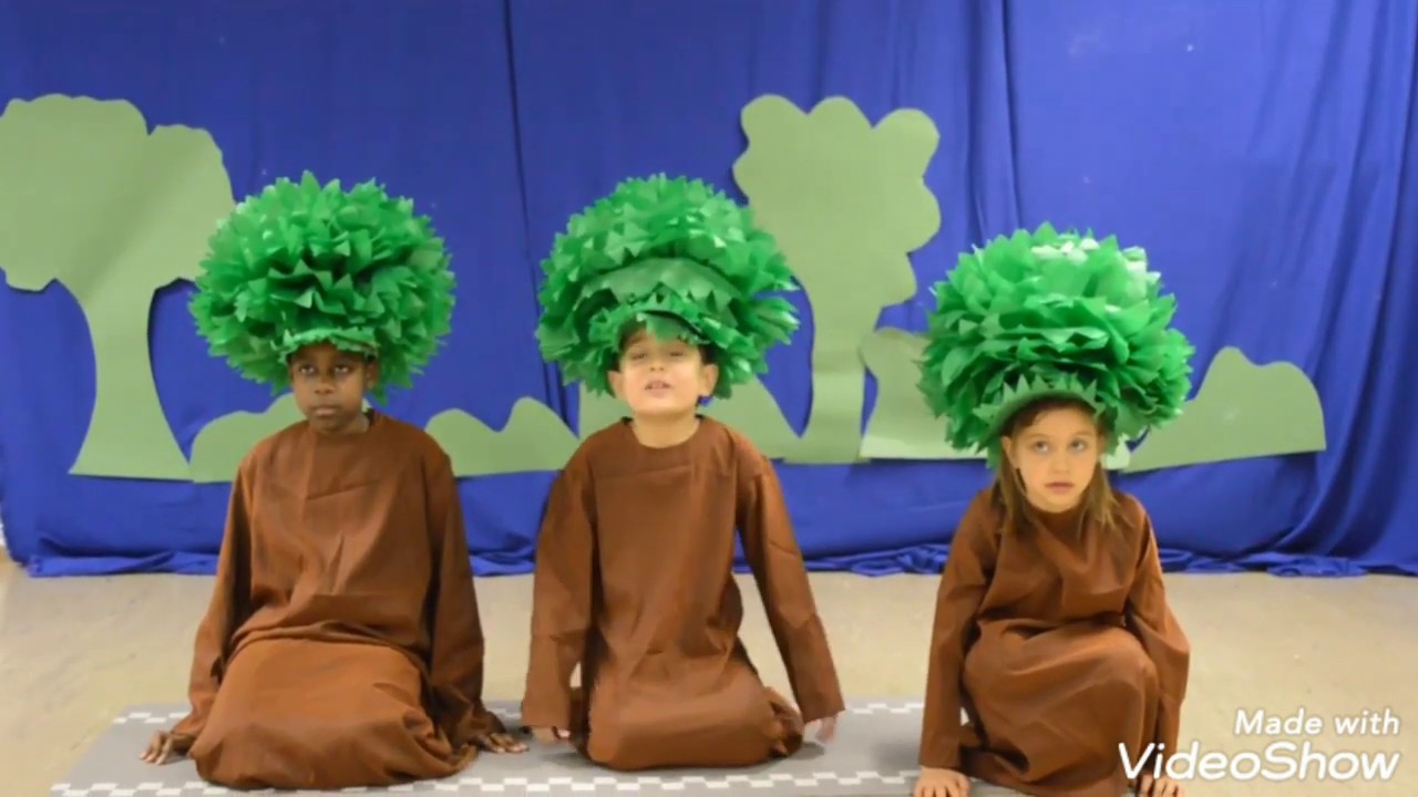 Teatro infantil AS TRÊS ÁRVORES peça Infantil para igrejas