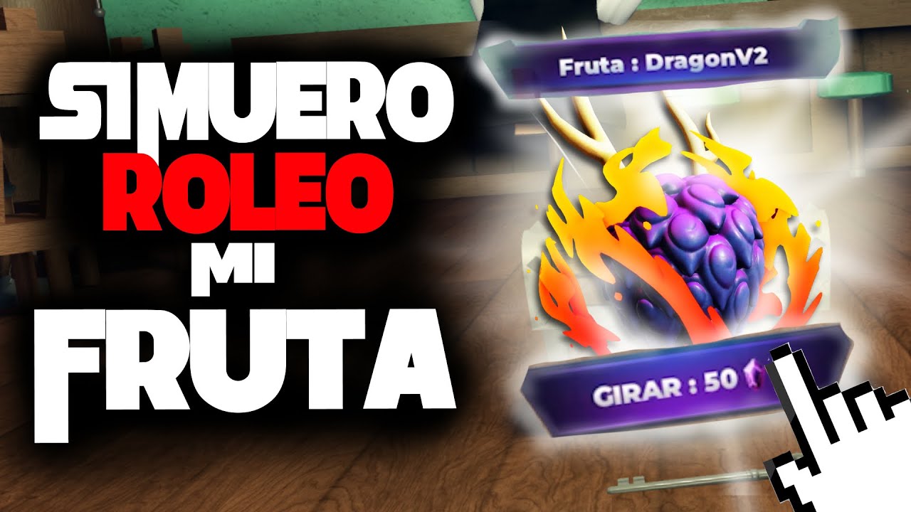 SI MUERO EN UNA HORA, ROLEO MI FRUTA MÍTICA 2!!! - Fruit Battlegrounds