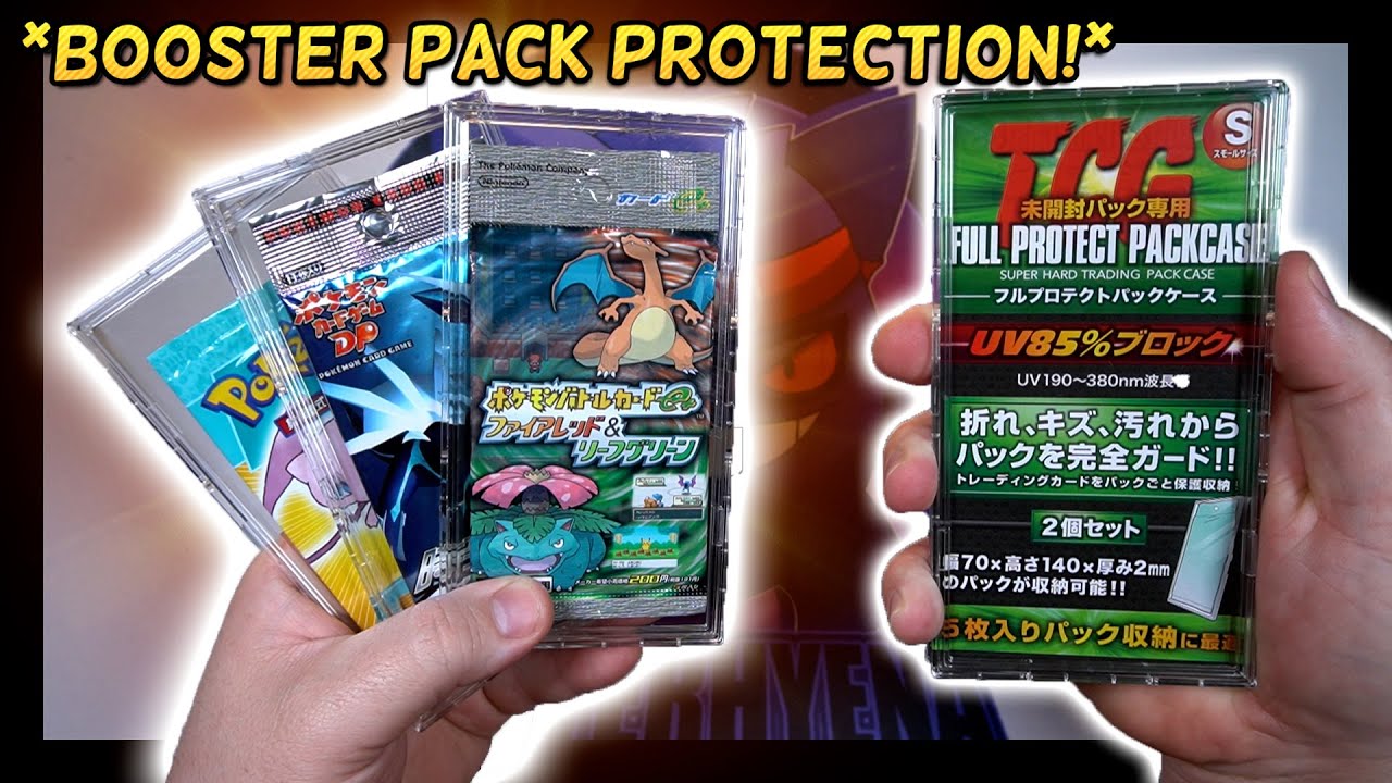 Let's Take A Look At How I Protect My Sealed Booster Pack Collection! | Pokemon TCG