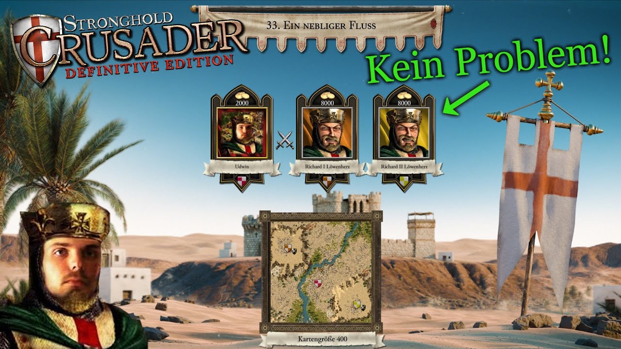 Tipps für das Richard Sandwich in M33: Ein nebliger Fluss! | Stronghold Crusader: DE