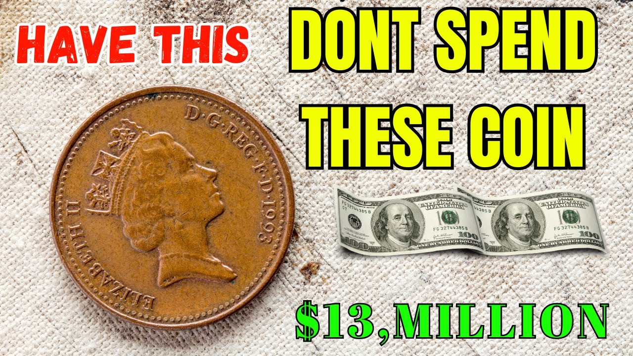 Youre Lucky If You Have UK Rare Elizabeth II 2 Pence Coin ! Rare coins worth money