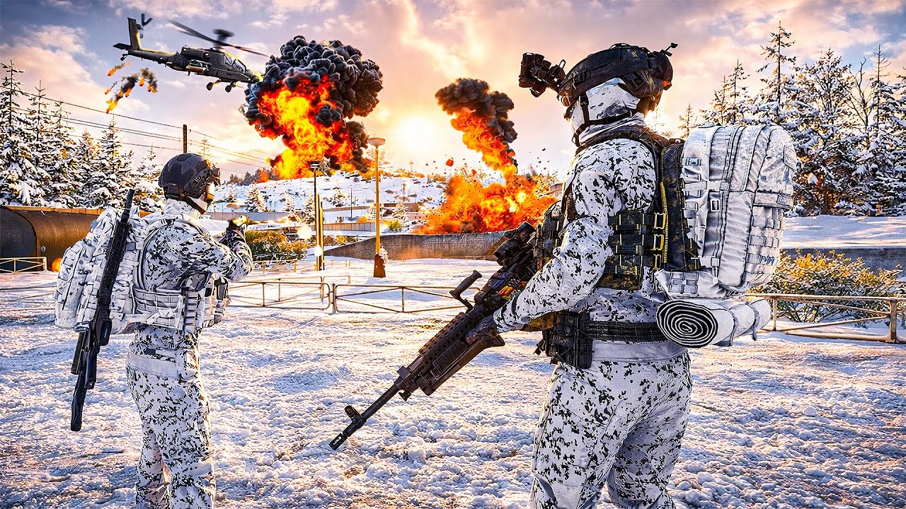ХАОТИЧЕСКИЙ КОНФЛИКТ посреди горы... (Arma Reforger)