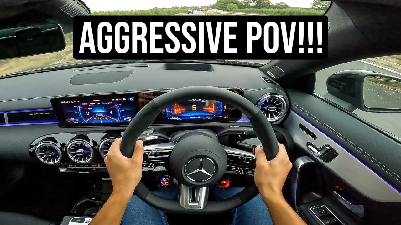 THE 2025 MERCEDES CLA45s AMG AGGRESSIVE POV DRIVE!!! 