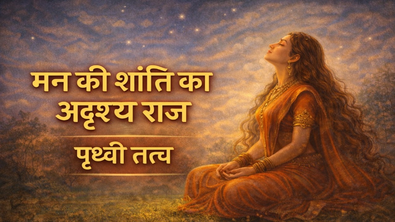 🌍 मन की शांति का अदृश्य राज | पृथ्वी तत्व कैसे करता है मन को स्थिर और शक्तिशाली? 🧘‍♀️✨