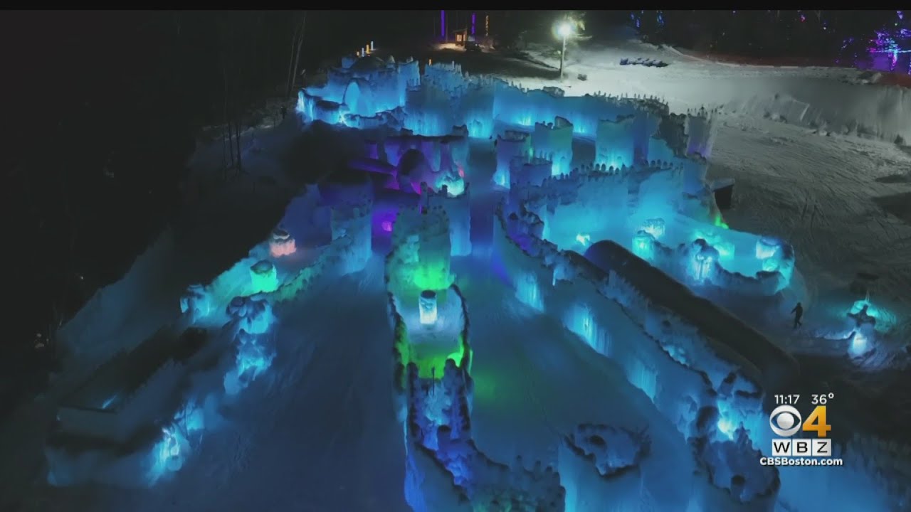 First look at New Hampshire Ice Castles